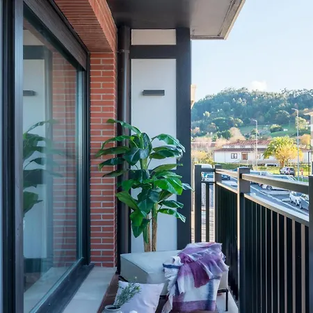 Akomodat En Luminoso Y Acogedor Cercano A La Playa Y Bilbao Apartament *
